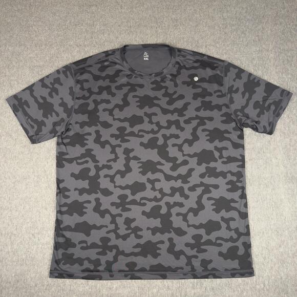 Rhoback Other - Rhoback Shirt Mens XXXL Gray Camo Short Sleeve Performance Tee Golf Training